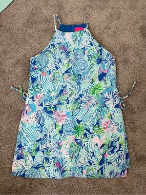 Lilly Pulitzer Romper/dress tropical Floral Dress